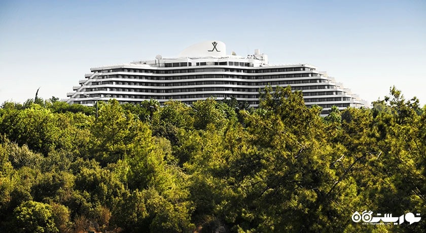 نمایی زیبا از هتل ریکسوس دان تان آنتالیا